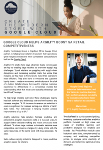 Google Cloud helps Argility boos retail competitiveness